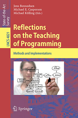 Kartonierter Einband Reflections on the Teaching of Programming von 