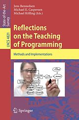 eBook (pdf) Reflections on the Teaching of Programming de 