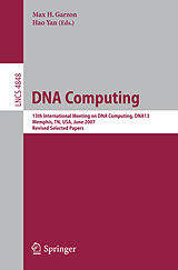 Couverture cartonnée DNA Computing de 