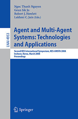 Kartonierter Einband Agent and Multi-Agent Systems: Technologies and Applications von 