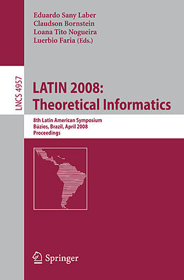 Kartonierter Einband LATIN 2008: Theoretical Informatics von 
