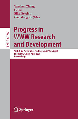 E-Book (pdf) Progress in WWW Research and Development von 