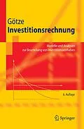 E-Book (pdf) Investitionsrechnung von Uwe Götze
