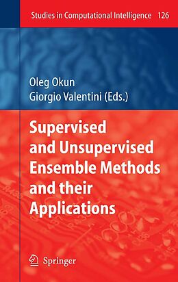 eBook (pdf) Supervised and Unsupervised Ensemble Methods and their Applications de 