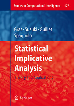 Livre Relié Statistical Implicative Analysis de 