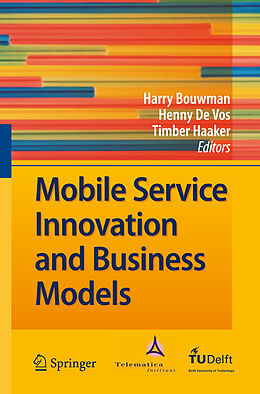 Livre Relié Mobile Service Innovation and Business Models de 