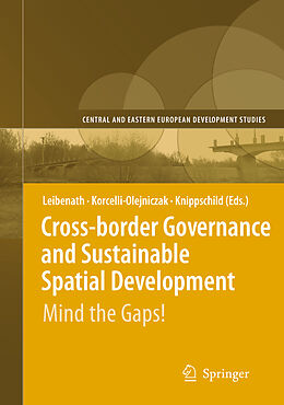 Livre Relié Cross-border Governance and Sustainable Spatial Development de 