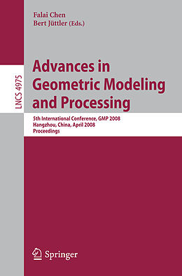 Kartonierter Einband Advances in Geometric Modeling and Processing von 