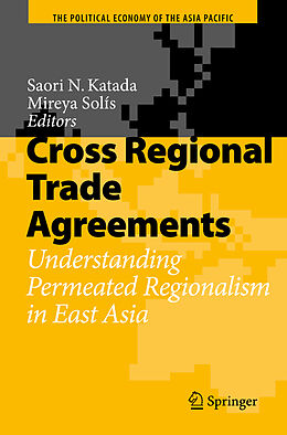 Livre Relié Cross Regional Trade Agreements de 