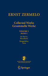 E-Book (pdf) Ernst Zermelo - Collected Works/Gesammelte Werke von Ernst Zermelo