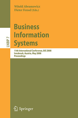 Couverture cartonnée Business Information Systems de 