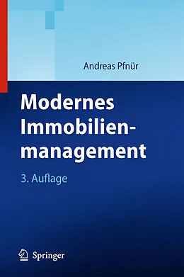 E-Book (pdf) Modernes Immobilienmanagement von Andreas Pfnür