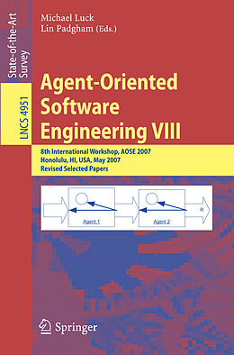Kartonierter Einband Agent-Oriented Software Engineering VIII von 