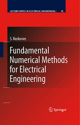 eBook (pdf) Fundamental Numerical Methods for Electrical Engineering de Stanislaw Rosloniec