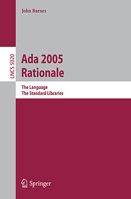 E-Book (pdf) Ada 2005 Rationale von John Barnes