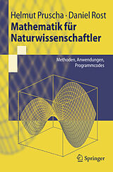 Kartonierter Einband Mathematik für Naturwissenschaftler von Helmut Pruscha, Daniel Rost