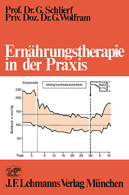 Kartonierter Einband Ernährungstherapie in der Praxis von G. Schlierf, G. Wolfram