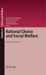 eBook (pdf) Rational Choice and Social Welfare de 