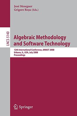 E-Book (pdf) Algebraic Methodology and Software Technology von 