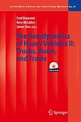 Fester Einband The Aerodynamics of Heavy Vehicles II: Trucks, Buses, and Trains von 