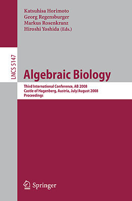 Kartonierter Einband Algebraic Biology von 
