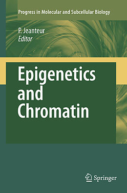 Couverture cartonnée Epigenetics and Chromatin de 