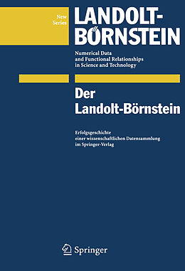 E-Book (pdf) Der Landolt-Börnstein von Otfried Madelung, Rainer Poerschke