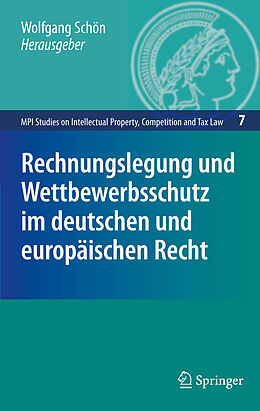 Fester Einband Rechnungslegung und Wettbewerbsschutz im deutschen und europäischen Recht von 