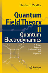 eBook (pdf) Quantum Field Theory II: Quantum Electrodynamics de Eberhard Zeidler