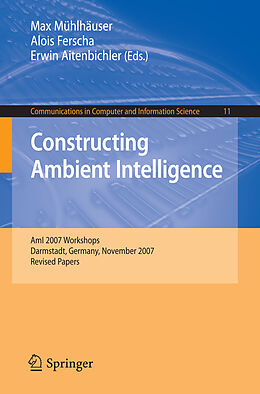 Couverture cartonnée Constructing Ambient Intelligence de 