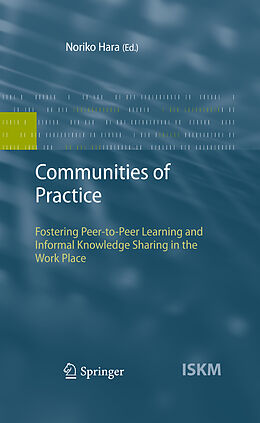 Livre Relié Communities of Practice de Noriko Hara