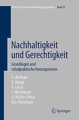 E-Book (pdf) Nachhaltigkeit und Gerechtigkeit von Gerhard de Haan, Georg Kamp, Achim Lerch