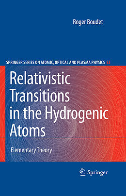 eBook (pdf) Relativistic Transitions in the Hydrogenic Atoms de Roger Boudet