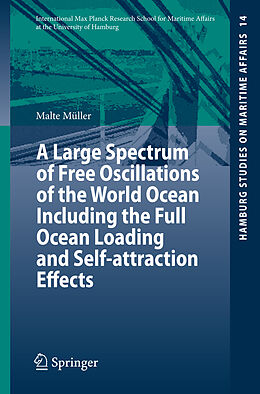 Couverture cartonnée A Large Spectrum of Free Oscillations of the World Ocean Including the Full Ocean Loading and Self-attraction Effects de Malte Müller