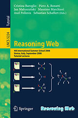 Couverture cartonnée Reasoning Web de 