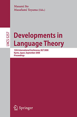 E-Book (pdf) Developments in Language Theory von 
