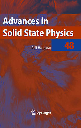 Livre Relié Advances in Solid State Physics 48 de 