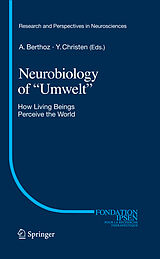 eBook (pdf) Neurobiology of "Umwelt" de Yves Christen, A. Berthoz, Yves Christen