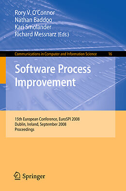 E-Book (pdf) Software Process Improvement von Rory V. OConnor, Nathan Baddoo, Kari Smolander