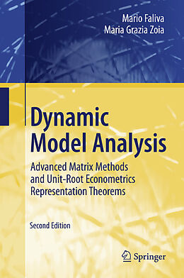 Livre Relié Dynamic Model Analysis de Mario Faliva, Maria Grazia Zoia