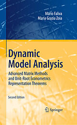 eBook (pdf) Dynamic Model Analysis de Mario Faliva, Maria Grazia Zoia