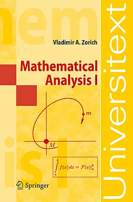 Kartonierter Einband Mathematical Analysis I. Vol.1 von V. A. Zorich