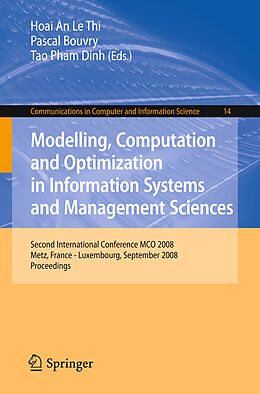 E-Book (pdf) Modelling, Computation and Optimization in Information Systems and Management Sciences von 