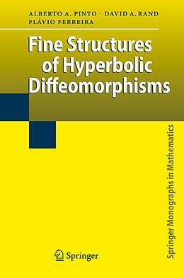 Fester Einband Fine Structures of Hyperbolic Diffeomorphisms von Alberto Adrego Pinto, Flávio Ferreira, David A. Rand