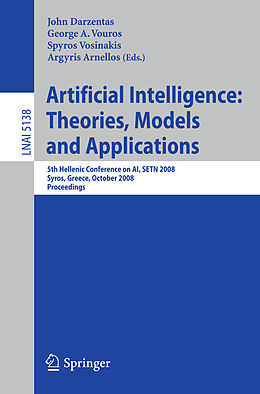 Kartonierter Einband Artificial Intelligence: Theories, Models and Applications von 