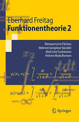 E-Book (pdf) Funktionentheorie 2 von Eberhard Freitag