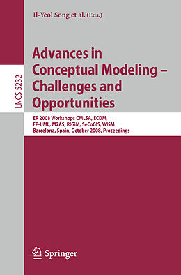 Kartonierter Einband Advances in Conceptual Modeling - Challenges and Opportunities von 