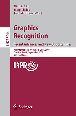 Kartonierter Einband Graphics Recognition. Recent Advances and New Opportunities von 