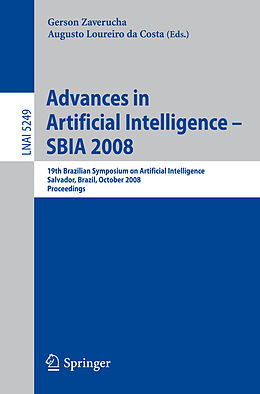Kartonierter Einband Advances in Artificial Intelligence - SBIA 2008 von 