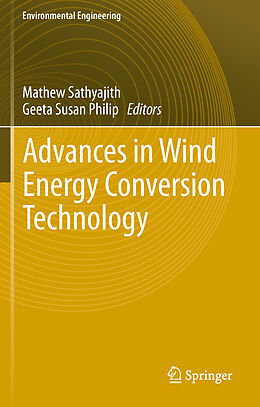 Fester Einband Advances in Wind Energy Conversion Technology von 